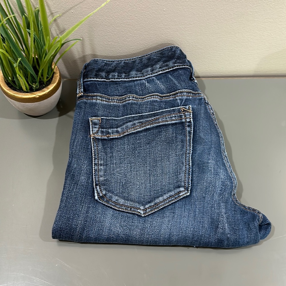 Express skinny low rise jeans size 6